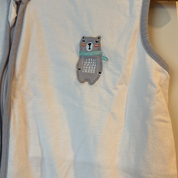 TILLYOU sleep sack 18/24 months size XL white unisex with double zipper - Picture 2 of 6